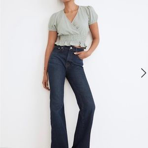 COPY - Madewell The Petite Perfect Vintage Flare Jean in Beaucourt Wash Size 29P
